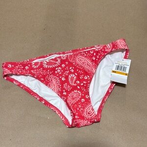 Michael Kors Pink Paisley Bikini Bottom